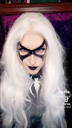 Venom Black Cat #Cosplay Style #Shorts: Character Makeup Costume Dress Up Super Fan! Jessica Felice
