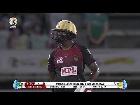 LIVE CPL | Match 16 | Guyana Amazon Warriors v Trinbago Knight Riders