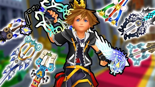 Kingdom Hearts 2 Gets Every Birth by Sleep Keyblade