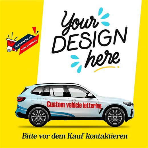 Custom Signage & Vehicle Graphics | Custom Lettering & Wrapping | Please Contact Before Purchase - Etsy