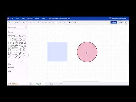Adding Mouseover information and tags to draw.io shapes - Tooltips and metadata