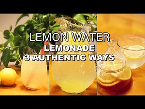 Lemon water lemon water benefits how to make Lemonade Lemon Soda