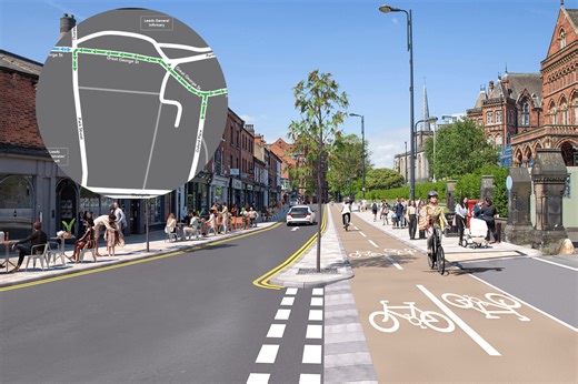 This Leeds city street will become a one-way from today as work starts on £13m revamp