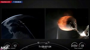 97K views · 1.6K reactions | Yesterday evening, SpaceX successfully launched the Starlink Group 6-35 mission from Cape Canaveral Space Force Station. The Falcon 9 first stage, booster B1067-16, landed back on the A Shortfall Of Gravitas drone ship, after sending the second stage and 23 Starlink satellites on their way orbit. B1067 will be reused on a future mission. | NASASpaceflight.com | Facebook