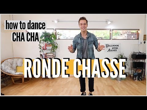 How to dance RONDE CHASSE in CHA CHA