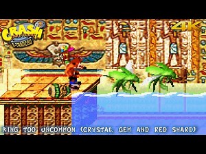 Crash Bandicoot 2 N-Tranced 'King Too Uncommon' (Crystal, Gem and Red Gem Shard) Walkthrough (4K)