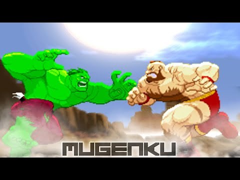 Hulk vs Zangief. Marvel vs Capcom vs SNK ft Street Fighter MUGEN Multiverse