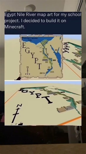 egypt map in minecraft