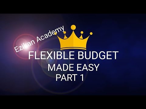 FLEXIBLE BUDGETING EXPLAINED