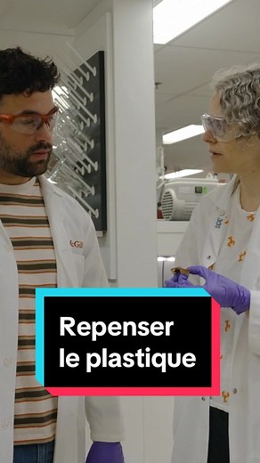 ♻ Est-ce possible de créer une matière plastique 100 % écologique? @felix.tremblay explore la question dans ce tout nouvel épisode de Curium 👀 Curium | Samedi 10 h 30 ou en rattrapage sur @ICI Tou.tv @Zone Jeunesse de Radio-Canada #science