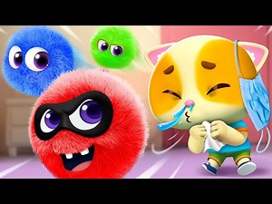 Clean Up The Dust | Good Habits | Nursery Rhymes & Kids Songs | Mimi and Daddy - Videos For Kids