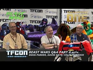 David Kaye's Transformers One Audition to Sue Blu's Directing | Beast Wars Q&A Part 4 at TFcon 2026