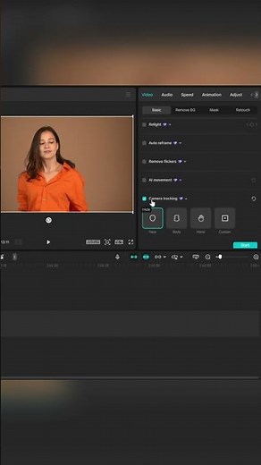 CapCut PC: Auto Face Tracking for Motion Effects (Step-by-Step) #CapCutTutorial #TrackingEffect
