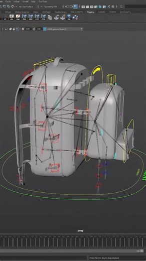 Character Rigging | Animation | CGi on Instagram: "Backpack rig by Julen Armendariz @armendariz_3d Source: https://youtu.be/7ynYxOP7jxs ------------ Follow our community 👉@rigging.pro #rigpro #characterrigging #3drig #3drigger #3drigging #rigging3d #mayarigging #characteranimation #3danimation #3dmodeling #3d #cgi #character #3dcharacter #stylizedcharacter #cartoon #autodesk #maya3d #autodeskmaya"