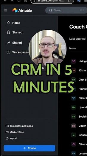 Build Your OWN CRM in JUST 5 MINUTES