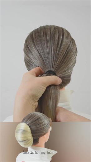 Cute and Easy Wedding Bun Tutorial