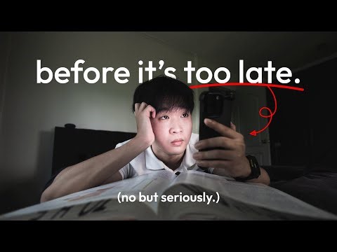 seriously, watch this if you can't stop using your phone while studying.