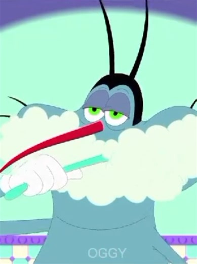 Oggy Become A Cockroach 😱 #oggy #animation #cartoon #oggyandthecockroaches #filmtok