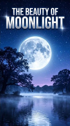 Beauty of Moonlight || Cinematic Vibe & night time🌕🌛✨