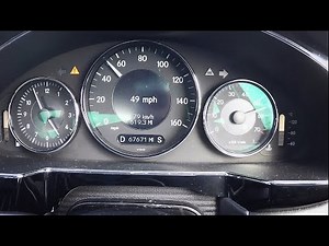 2008 Mercedes-Benz CLS500 5.5 V8 (M273) 0-60 MPH Acceleration
