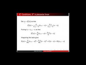Lecture 15-Spline Interpolation