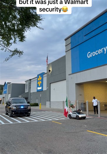 Swaggy thought it was ice but it was just Walmart security 😳 | Walmart