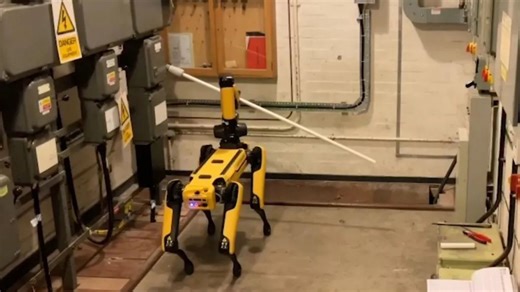 Robot dog restarts radioactive waste-handling crane at nuclear site