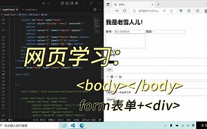 8.【html】表单form、div