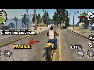 GTA SA Definitive Edition Graphics Modpack Android | Saadox Edition