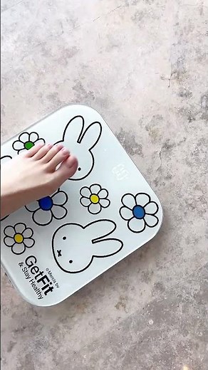MIFFY X Mipow Digital Step On High Precision Body Weight Scale ミッフィー nijntje