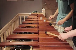 Legend of Zelda: Main theme on Marimba.