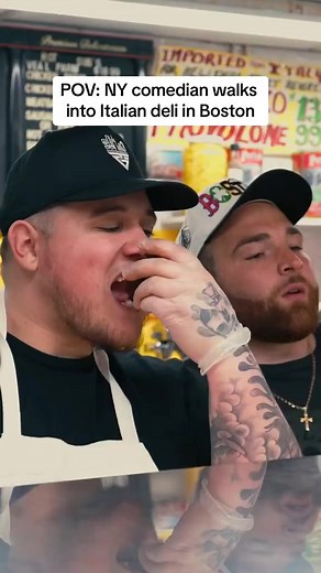 Pee Wee Herman walks into Boston Deli... #fypシ゚ #Amazing #foodlover | Tommy Guarino