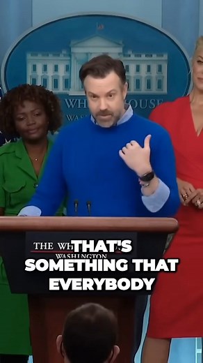 1.3M views · 4.2K reactions | Ted Lasso takes the podium at the White House and delivers this Gem 朗#tedlassoforpresident #tedlasso #tedlassoclips | Ted Lasso Clips | Facebook