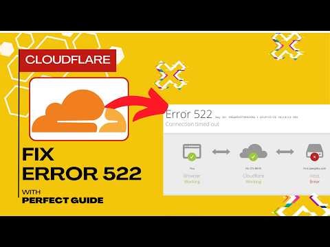 How to Fix Error 522 in Cloudflare (Quick Guide)