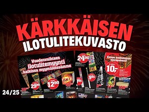 Kärkkäisen ilotulitekuvasto 2024-2025