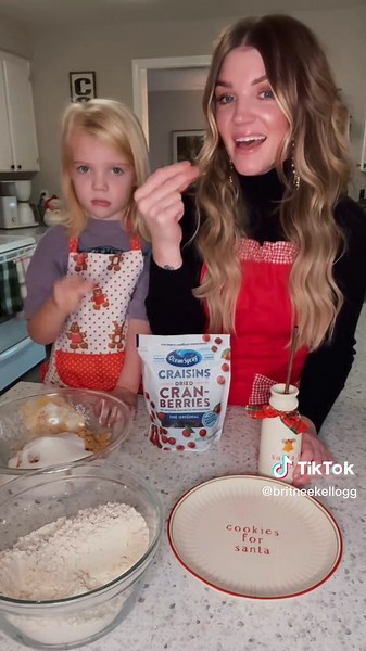 Holiday Cookie Recipe for Santa | Baking with Ocean Spray
