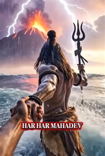 POV: Trapped in a Violent Storm 🌩️ | One Shot 4K Cinematic Hero Reveal #mahadevtrendingstatus