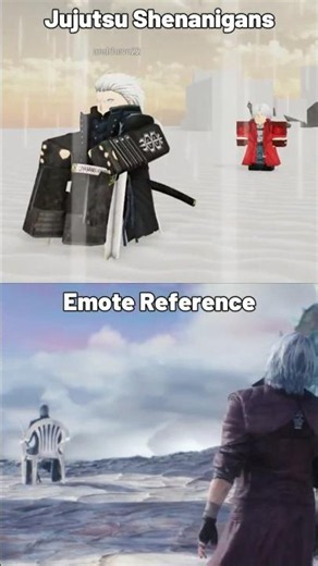 Jujutsu Shenanigans Vs Meme Reference Comparison 6 #jjs #roblox #shorts
