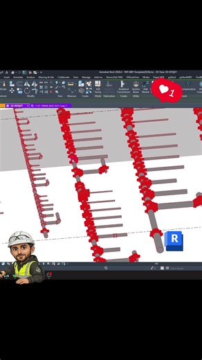 Revit mekanik template #revit #revitmep #architecture #autocad