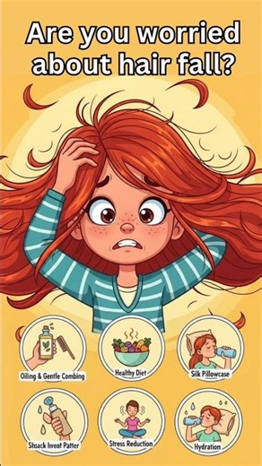 Are you worried about hair fall? Here are 5 simple solutions