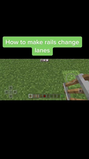 How to Build Efficient Minecraft Train Rails