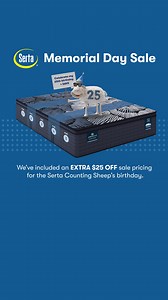 Save up to $625 on mattress adjustable base sets featuring zoned comfort and all-night support. | Serta Mattress