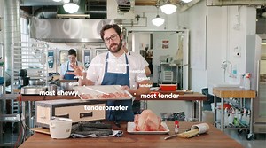 Change it up and start a new tradition—make Turkey Yakitori this year for Thanksgiving. Watch our detailed videos on how to butcher the bird to make tender skewers, then watch how to grill those skewers, fast, for a crisp, juicy Thanksgiving that everyone will remember. Join Studio Pass at ChefSteps and get cooking: chfstps.co/2pIVVHi. | ChefSteps