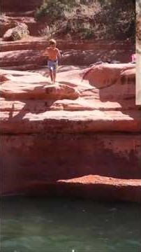 Slide Rock State Park in beautiful Sedona, Arizona! #familytravel