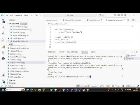 Python Functions Tutorial for Beginners | Functions in Python with Examples | Part 9