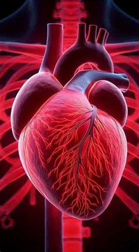 Heart Pumping in Action 🫀 #facts #3danimation #afterdinner #science #aftermeal