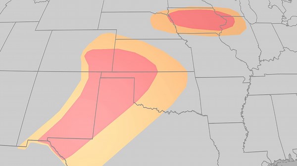 Critical fire danger continues across Plains, Midwest