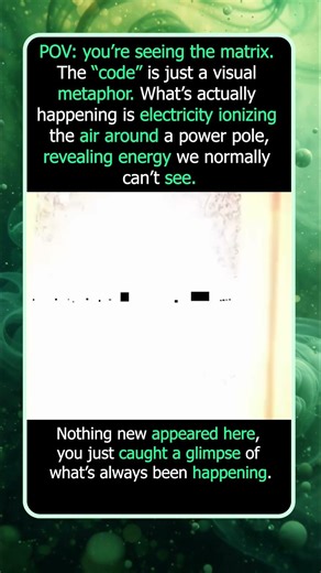 POV: If You Could See the Matrix in Real Life