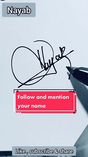 Unique Nayab Signature Style Ideas