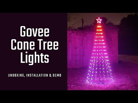 Govee Cone Tree Lights